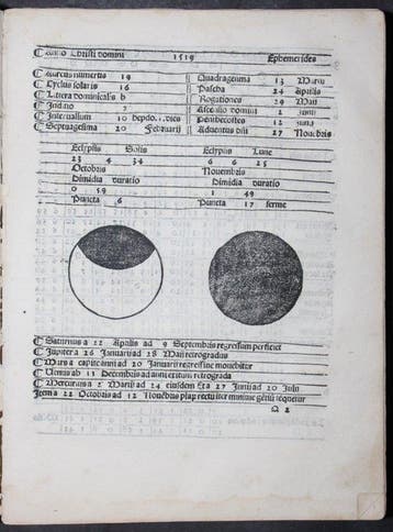 Johannes Stöffler - Ephemerides anno salutigere, Antiek en Kunst