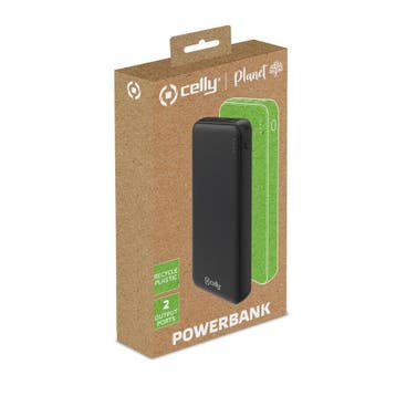 Celly Powerbank 10000 MAh USB-C - Rampready, Telecommunicatie, Powerbanks, Nieuw