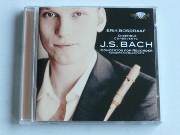J.S. Bach - Concertos for Recorder / Erik Bosgraaf, Ophalen of Verzenden, Zo goed als nieuw