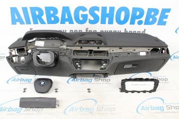 Airbag set - Dashboard leder met stiksels BMW 5 serie G30, Gebruikt, BMW