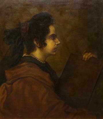 Spanish School (c. 1930) - Portrait of Juana Pacheco as a