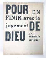 Antonin Artaud - Pour en finir avec le jugement de Dieu