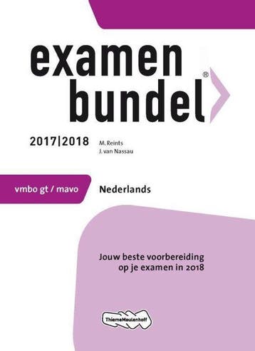 Examenbundel vmbo - Reints, Verzenden, Gelezen