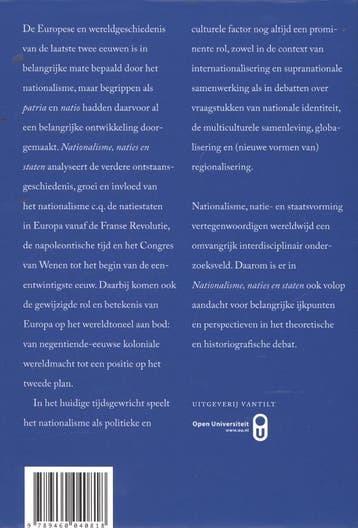 Nationalisme, naties en staten 9789460040818, Verzenden, Gelezen
