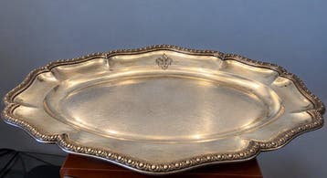 W. Schwechten - Schaal - Zilver, Antiek en Kunst