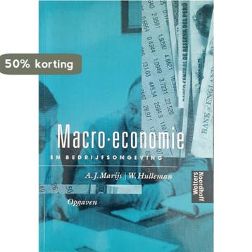 MACRO-ECONOMIE BEDRIJFSOMGEVING OPG DR 1 - W. Hulleman, Verzenden, Zo goed als nieuw, W. Hulleman