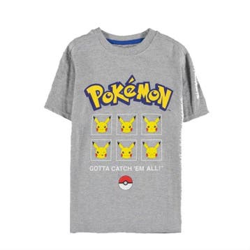 Pokémon Pika Boys T-shirt, Verzenden, Nieuw