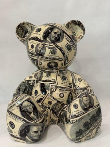 ArtBrut by Ann - Dollar Teddy