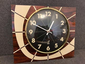 Klok - Jaz Electronic - Mid-century modern Kunststof -