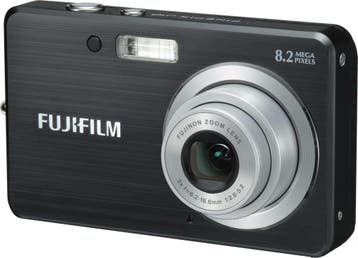Fujifilm FinePix J10 Digitale Compact Camera - Zwart, Verzenden, Gebruikt