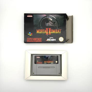 Mortal Kombat II - Super Nintendo SNES - PAL EUR - Boxed (N…, Ophalen of Verzenden, Zo goed als nieuw