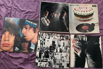 De Rolling Stones - Lot of 5 Vintage UK Pressings including, Nieuw in verpakking