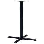 vidaXL Bistrotafelpoot 76x76x107 cm gietijzer zwart, Huis en Inrichting, Verzenden, Nieuw