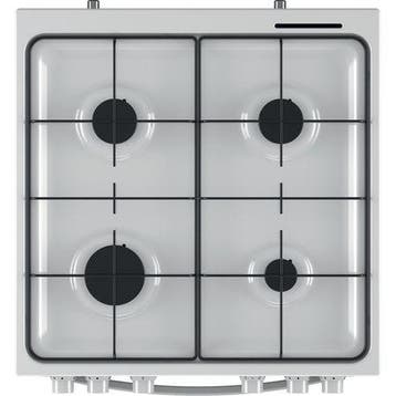 Indesit IS67G1PMW Gasfornuis 60 cm Vrijstaand, Witgoed en Apparatuur, Ophalen of Verzenden, Nieuw