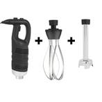 GGM Gastro | Staafmixer incl. mengstaaf 250mm & Klopper - |, Witgoed en Apparatuur, Keukenmixers, Verzenden, Nieuw