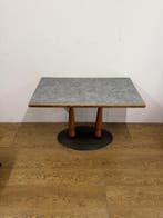 Gebruikte Horecatafel (110x60) - T1655 Vintage/Café, Huis en Inrichting, Tafels | Eettafels, Ophalen, Nieuw