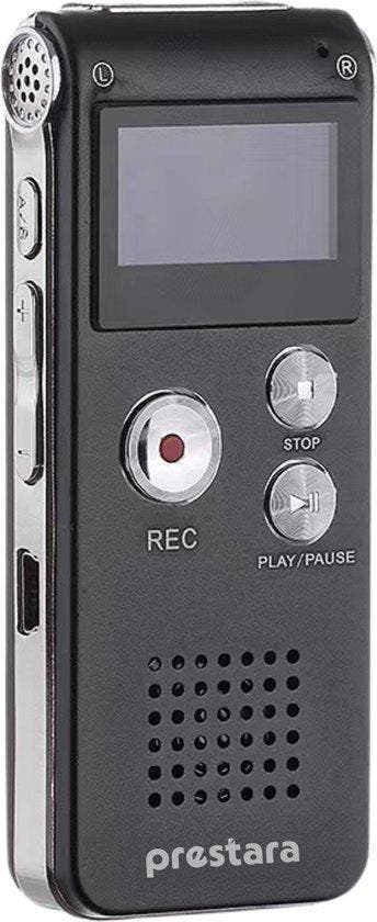 Digitale Voice Recorder – Draagbare Dictafoon met 560 Uur, Verzenden, Nieuw