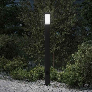 vidaXL Bolderarmatuur met stopcontact 110 cm RVS IP44, Verzenden, Nieuw