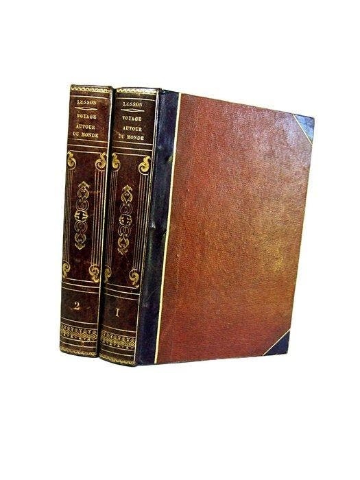 René-Primevère Lesson - Voyage autour du monde sur la, Antiek en Kunst, Antiek | Boeken en Bijbels