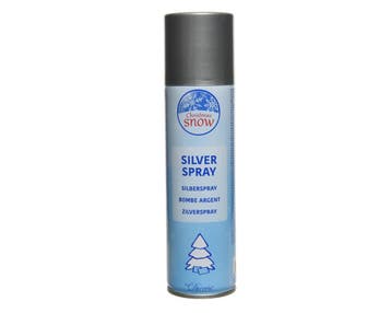 Zilverspray 150 ml voor kerstgroen en decoratie, Ophalen of Verzenden, Nieuw