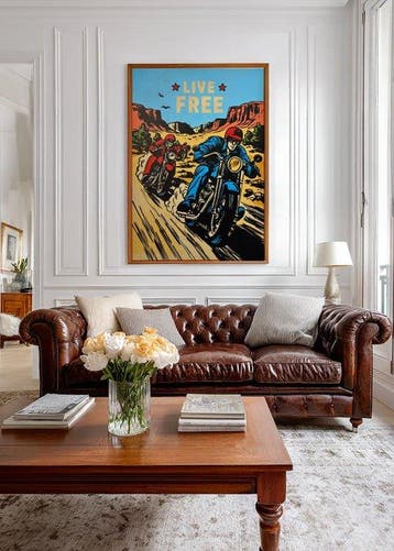 Flavia Delgado - LIVE FREE XL, Antiek en Kunst