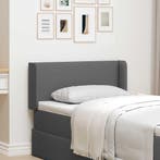 vidaXL Hoofdbord oor Dim Grijs 40,5 x 40,5 x 4 cm Stof, Verzenden, Nieuw, Stof