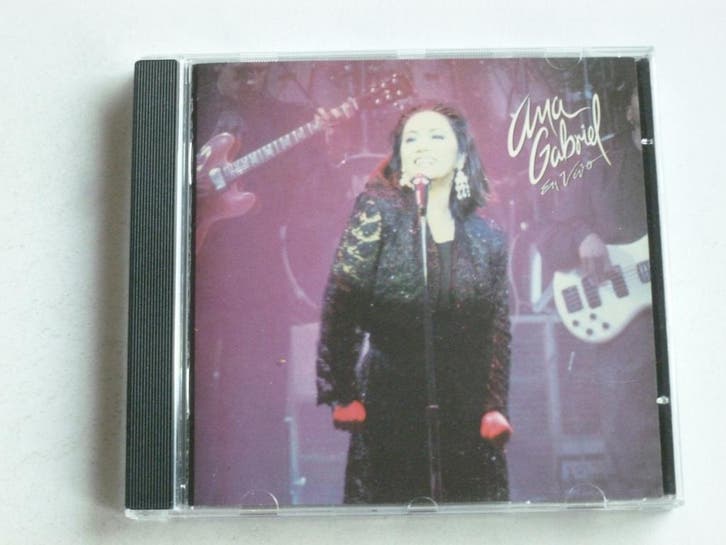 Ana Gabriel - En Vivo, Cd's en Dvd's, Cd's | Pop, Zo goed als nieuw, Ophalen of Verzenden