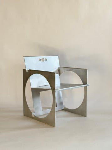 Edoardo Lietti Studio - Fauteuil - Ronde stoel - Allu -