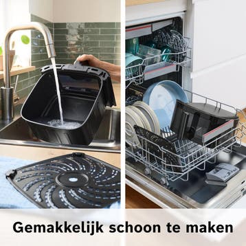 Bosch MAF671B0 Airfryer XXL - Serie 6 - 7,2L - Shake alarm -, Ophalen of Verzenden, Zo goed als nieuw, Bosch
