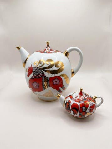 Lomonosov Imperial Porcelain Factory - A.vorobievskiy -, Antiek en Kunst