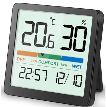 Digitale Hygrometer Thermometer – LCD Comfort Meter, Verzenden, Nieuw