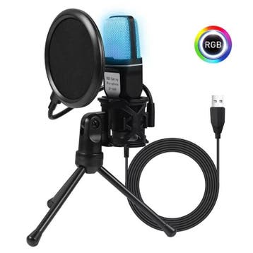 USB Condensator Microfoon voor Gaming, Streaming en Podcast, Verzenden, Nieuw