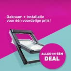 VELUX / RoofLITE Dakraam plaatsen / vervangen / montage, Doe-het-zelf en Verbouw, Glas en Ramen, Nieuw