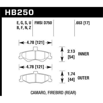 Hawk 98-02 Chevrolet Camaro 5.7L/3.8L / 98-02 Pontiac, Ophalen of Verzenden, Nieuw