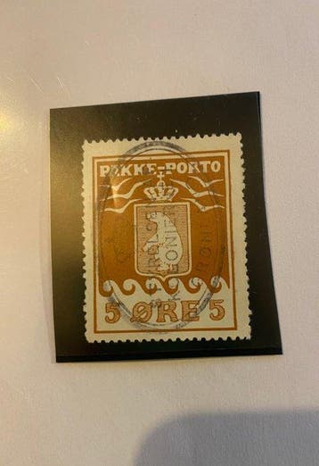 Groenland 1905 - Pakket Porto Perf.12 - Michel 2, Gestempeld