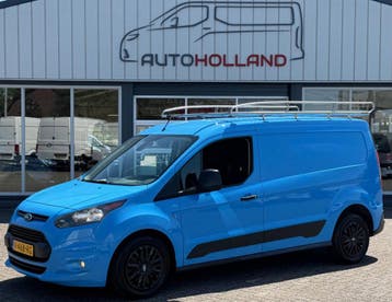 Ford Transit Connect 1.5 TDCI 74KW 100PK L2 MAXI EURO 6 IMPE, Gebruikt, Euro 6, Blauw, Dealer onderhouden