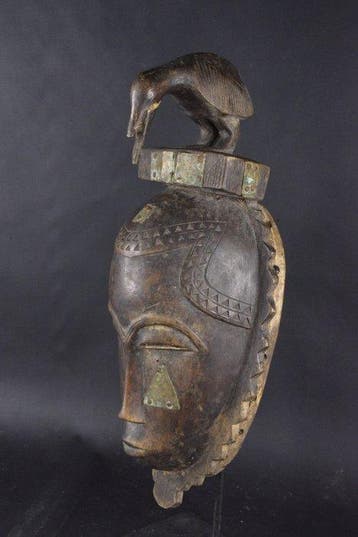 Ceremoniemasker van de Dje - Yaure - Ivoorkust