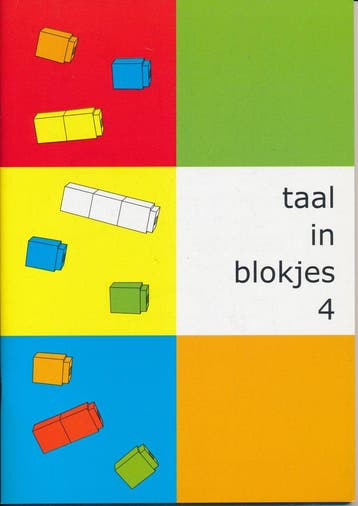 Taal in Blokjes werkschrift 4 zwart/witte versie (per stuk), Boeken, Schoolboeken, Verzenden, Nieuw