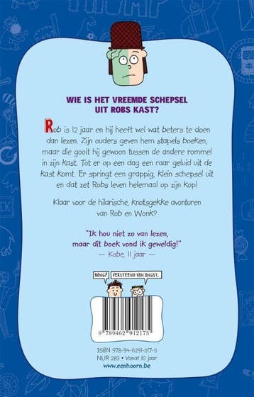 Wonkenstein / Het schepsel uit mijn kast - Obert Skye, Verzenden, Gelezen, Obert Skye