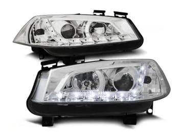 Angel Eyes koplampen Daylight Chrome geschikt voor Renault, Auto-onderdelen, Verlichting, Verzenden, Nieuw, Renault