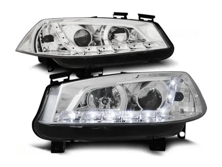 Angel Eyes koplampen Daylight Chrome geschikt voor Renault, Auto-onderdelen, Verlichting, Nieuw, Renault, Verzenden