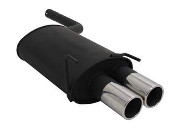 Sportuitlaat Mercedes C-Klasse CLK-Klasse 2x90mm  einddemper, Verzenden, Nieuw