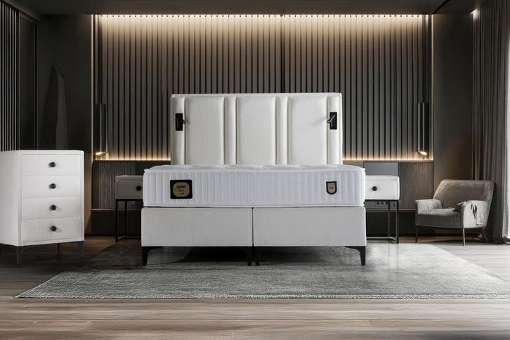 Boxspring  Luxe Zenit - diverse maten, Huis en Inrichting, Slaapkamer | Boxsprings, Nieuw, Tweepersoons, Verzenden