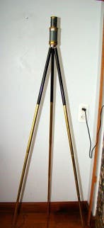 Goulier collimatieniveau met statieven - 1850-1900 - Goulier