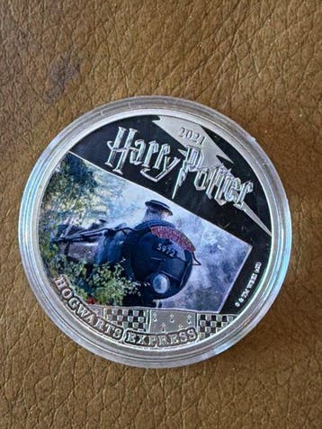 Samoa. 1/2 Dollar 2020 Harry Potter - Hogwarts Express 1 oz