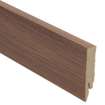 Rechte folieplint 70x14 eiken antiek (Folie plinten), Overige materialen, Verzenden, 50 tot 150 cm, Overige typen