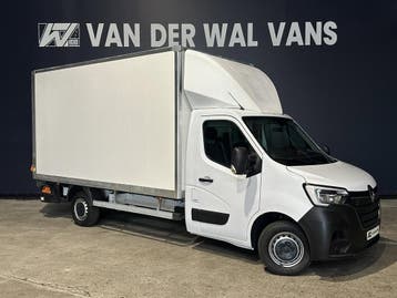 Renault Master 2.3 dCi 146pk Bakwagen 222cm Hoog Laadklep Eu, Stof, Gebruikt, Renault, Wit