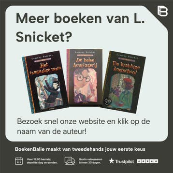 De krabbige kostschool / Ellendige avonturen / 5 L. Snicket, Verzenden, Gelezen, L. Snicket