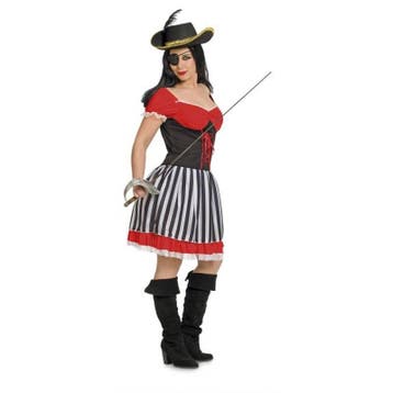 Piraten jurk vrouw, Ophalen of Verzenden, Nieuw