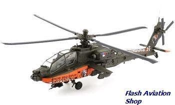 Hobby Master diecast 1/72 AH-64 Apache demo team KLu HH1209, Verzamelen, Luchtvaart en Vliegtuigspotten, Schaalmodel, Nieuw